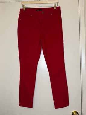 red jeans - Women's Red Slim Jeans size M